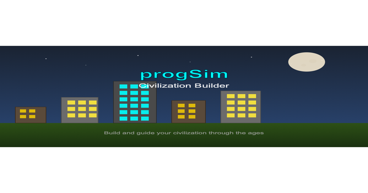 Promaming Simulator progSim - Civilization Builder